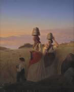 Scène rurale (Jorgen Valentin Sonne) - Muzeo.com