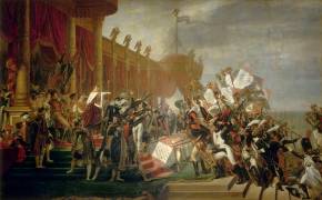 Serment de l'Armée fait à l'Empereur après la Distribution des Aigles au Champ de Mars (Jacques-Louis David) - Muzeo.com
