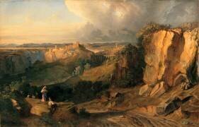 Spolète, près de Pérouse (Paul Huet) - Muzeo.com