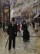 Sur le boulevard (Jean Béraud) - Muzeo.com
