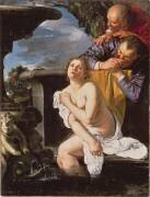 Suzanne et les vieillards (Artemisia Gentileschi) - Muzeo.com