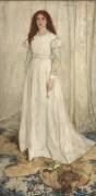Symphonie en blanc, n°I : La fille en Blanc (James Abbott McNeill Whistler) - Muzeo.com