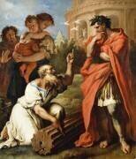 Tarquin l'Ancien consultant Attius Navius (Sebastiano Ricci) - Muzeo.com