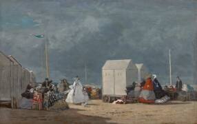Tempête en approche (Eugène Boudin) - Muzeo.com