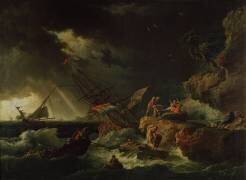 Tempête en mer (Joseph Vernet) - Muzeo.com
