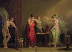 The Legend of Cupid and Psyche (Angelica Kauffmann) - Muzeo.com