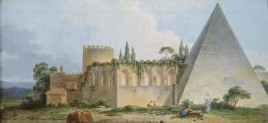 Tombe de Gaius Cestius (Jean-Jacques François Le...) - Muzeo.com