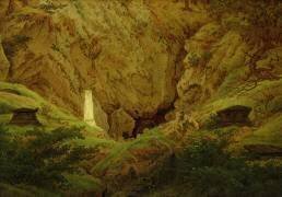 Tombes des héros antiques (Caspar David Friedrich) - Muzeo.com