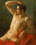 Torse d'homme de profil (Théodore Géricault) - Muzeo.com