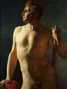 Torse ou demi-figure peinte (Jean-Auguste-Dominique Ingres) - Muzeo.com
