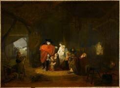 Trait d'humanité de Louis XVI (Philibert-Louis Debucourt) - Muzeo.com