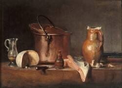 Tranche de saumon (Jean Siméon Chardin) - Muzeo.com