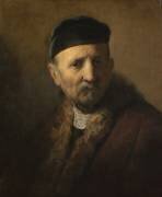 Tronie d'un vieil homme (Rembrandt) - Muzeo.com