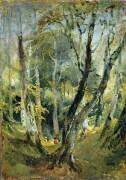Un bois de hêtres avec des gitans assis au loin (Joseph Mallord William Turner) - Muzeo.com