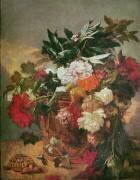 Un bouquet de pivoines (Thomas Couture) - Muzeo.com