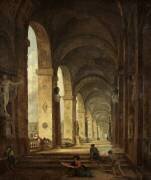 Un capriccio d'architecture romaine (Hubert Robert) - Muzeo.com