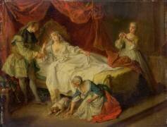 Un Conte de La Fontaine (Nicolas Lancret) - Muzeo.com