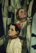 Un enterrement à Ornans (détail) (Gustave Courbet) - Muzeo.com