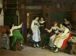 Un mariage en Basse Alsace (Camille Alfred Pabst) - Muzeo.com