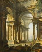 Un Temple en ruine (Pierre-Antoine Demachy) - Muzeo.com