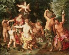 Une allégorie de l'abondance (Jan Brueghel le Jeune) - Muzeo.com