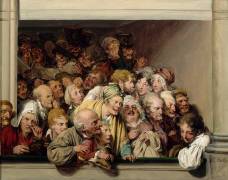 Une loge, un jour de spectacle gratuit (Louis-Léopold Boilly) - Muzeo.com