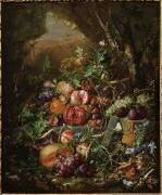 Une nature morte avec des fruits (Jan Davidz de Heem) - Muzeo.com