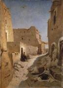 Une rue à El-Aghouat ou Laghouat (Eugène Fromentin) - Muzeo.com