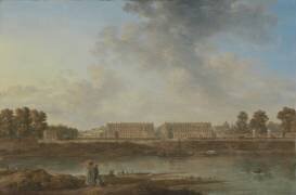 Une vue de la place Louis XV (Alexandre Jean Noël) - Muzeo.com