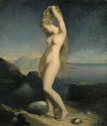 Vénus Anadyomène dite Vénus marine (Théodore Chasseriau) - Muzeo.com