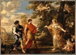 Vénus en chasseresse apparaît à Enée (Pierre de Cortone) - Muzeo.com