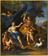 Vénus et Adonis (Louis Boullogne le Jeune) - Muzeo.com