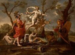 Vénus montrant ses armes à Enée (Nicolas Poussin) - Muzeo.com