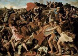 Victoire de Josué sur les Amalécites (Nicolas Poussin) - Muzeo.com