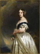 Victoria Ière (1819-1901) (Franz Xaver Winterhalter) - Muzeo.com
