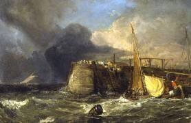 Vieux quai à Margate (Joseph Mallord William Turner) - Muzeo.com