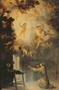 Vision de saint Antoine de Padoue (Bartolomé Esteban Murillo) - Muzeo.com