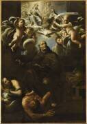 Vision de saint Pierre d'Alcantara (Bernardino Mei) - Muzeo.com