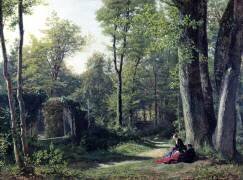 Vue de Bellevue près de Meudon (Edouard Cibot) - Muzeo.com