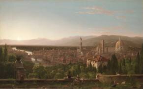 Vue de Florence (Thomas Cole) - Muzeo.com
