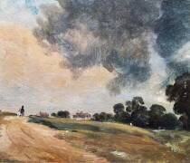 Vue de Hampstead vers l'Est (John Constable) - Muzeo.com