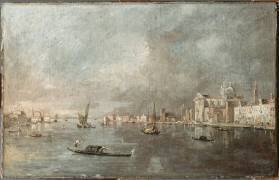 Vue de la Giudecca avec les Zattere (Francesco Guardi) - Muzeo.com