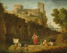 Vue de l'Italie (Joseph Vernet) - Muzeo.com