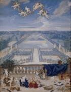 Vue de l'Orangerie et de la Pièce d'eau des Suisses à Versailles (Jean Cotelle le Jeune) - Muzeo.com