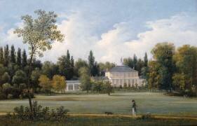 Vue du château de Bizy près de Vernon, résidence privée du roi Louis-Philippe (Jacques Auguste Regnier) - Muzeo.com