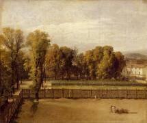 Vue du jardin du Luxembourg, à Paris (Jacques-Louis David) - Muzeo.com