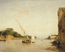 Vue du Nil (Eugène Fromentin) - Muzeo.com