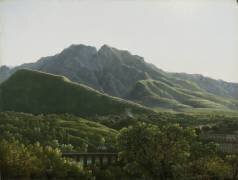 Vue du pont et d'une partie de la ville de Cava (Jean-Joseph-Xavier Bidauld) - Muzeo.com
