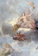 Vue intérieure des grands appartements : plafond du salon de l'abondance (détail) (René Antoine Houasse) - Muzeo.com