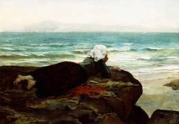 Vue sur la mer (Jules Breton) - Muzeo.com